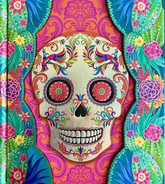 Boncahier - Arte Mexicano - Lebka - Luxusní zápisník