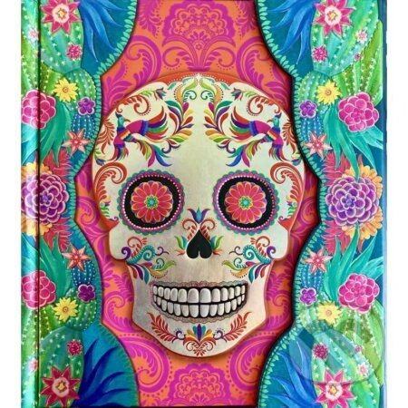 Boncahier - Arte Mexicano - Lebka - Luxusní zápisník