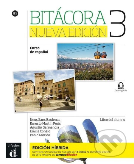 Bitácora Nueva 3 (B1) – Libro del alumno – Edición híbrida - kniha z kategorie Jazykové učebnice a slovníky