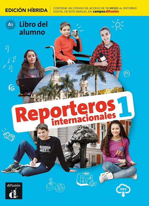 Reporteros internacionales 1 (A1) – Edición híbrida Libro del alumno + Campus (12 meses) Klett nakladatelství