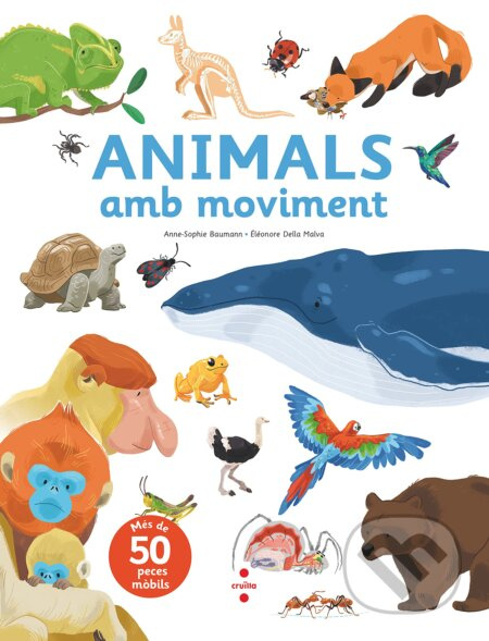 Animals amb moviment - Anne-Sophie Baumann, Éleonore Della Malva (Ilustrátor) - kniha z kategorie Beletrie pro děti
