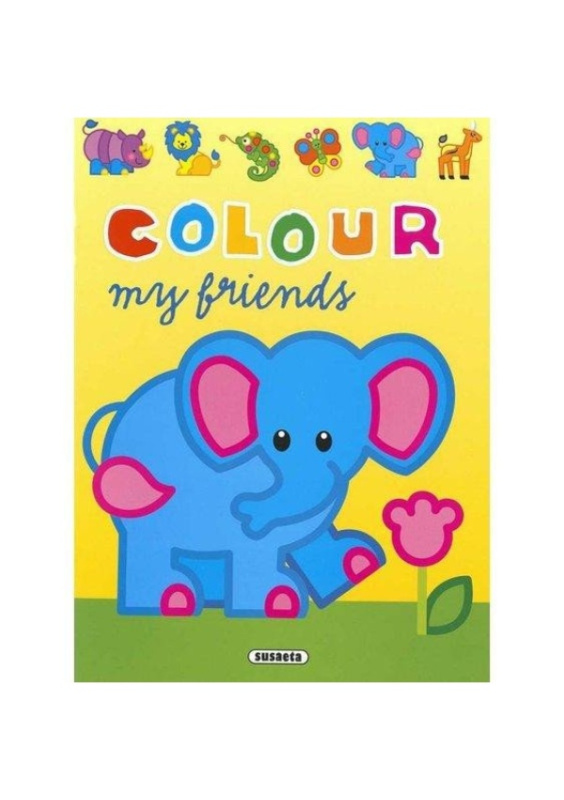 Colour my friends - Elephant NAKLADATELSTVÍ SUN s.r.o.