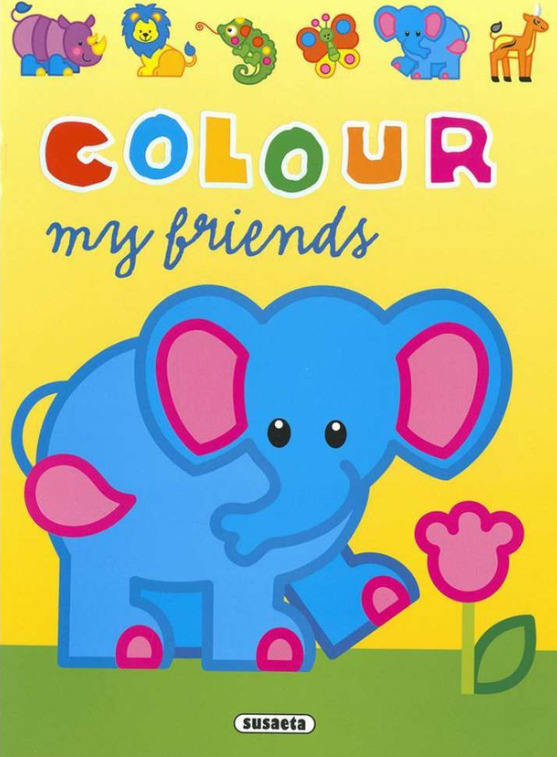 Colour my friends - Elephant NAKLADATELSTVÍ SUN s.r.o.