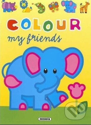 Colour my friends - Elephant NAKLADATELSTVÍ SUN s.r.o.