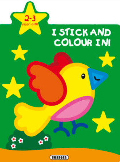 I stick and colour in! - Bird 2-3 year NAKLADATELSTVÍ SUN s.r.o.