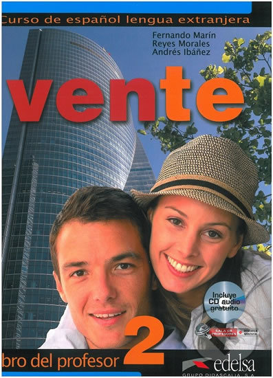 Vente 2 Příručka pro učitele + CD Edelsa