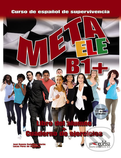 Meta ELE B1+: Libro del alumno + cuaderno de ejercicios + CD - kniha z kategorie Jazykové učebnice a slovníky