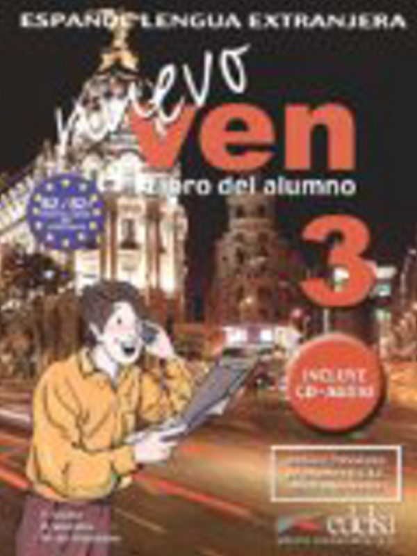 NUEVO VEN 3 ALUMNO + CD Edelsa