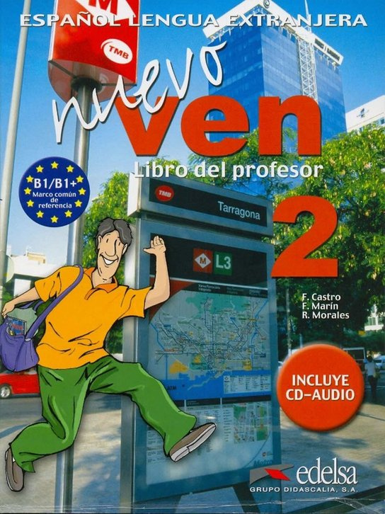 NUEVO VEN 2 PROFESOR + CD Edelsa