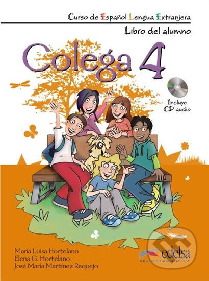 COLEGA 4 - LIBRO DEL ALUMNO + CUADERNO DE EJERCICIOS + CD AUDIO (PACK) Edelsa