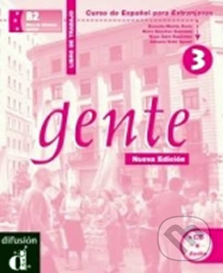 Gente 3 Nueva Edición – Libro de trabajo + CD Difusión – ELE