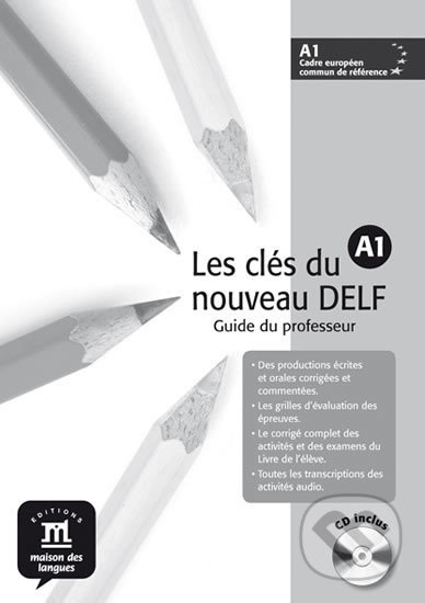 Les clés du Nouveau DELF A1 – Guide péd. + CD - kniha z kategorie Jazykové učebnice a slovníky