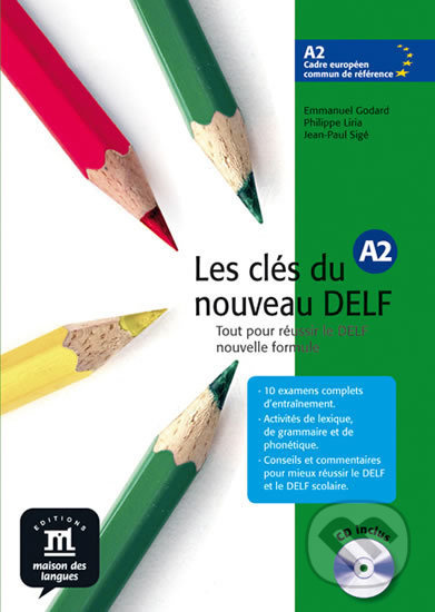 Les clés du Nouveau DELF A2 – L. de léleve + CD - kniha z kategorie Jazykové učebnice a slovníky