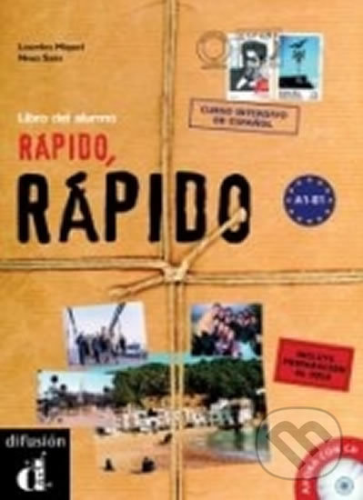 Rápido, rápido Libro del alumno + CD + DELE Difusión – ELE