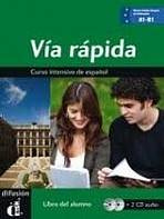 Via rápida libro del alumno + CD A1-B1 Difusión – ELE