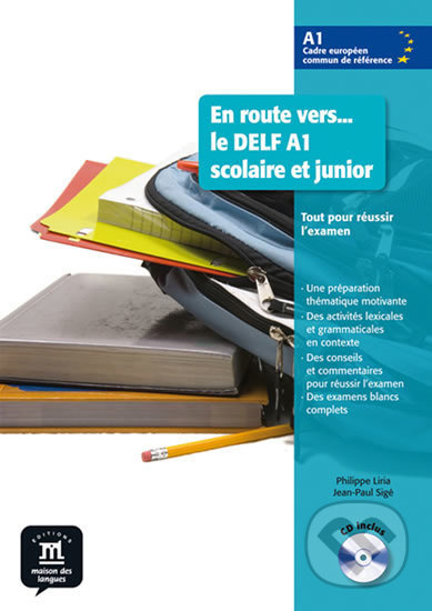 En route vers...le A1 – Sc. et Jun.- L. de lé. + CD - kniha z kategorie Jazykové učebnice a slovníky