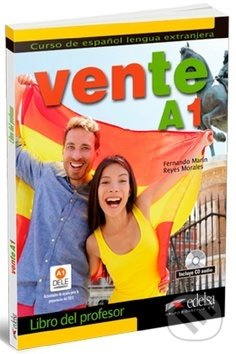 VENTE A1 Libro del profesor (UČ+PU+CD) ed. 2017 Edelsa