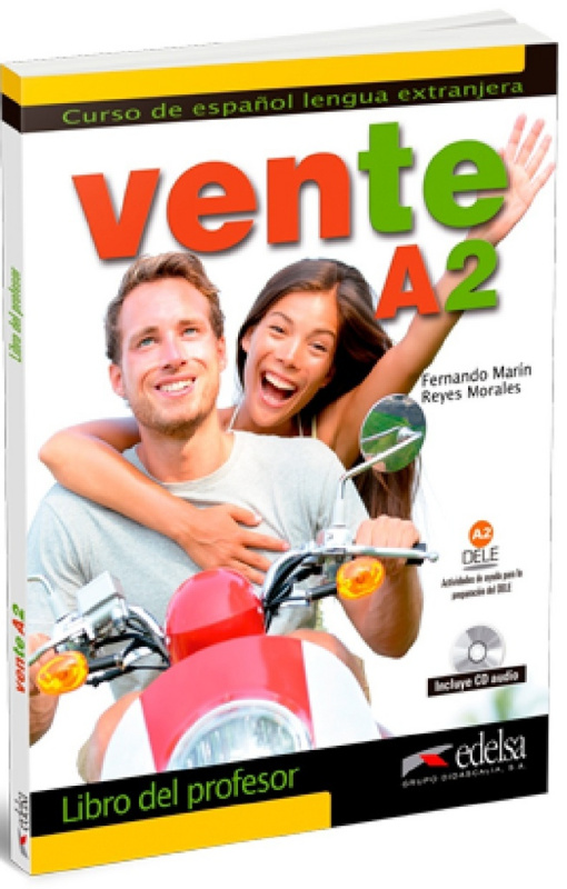 VENTE A2 Libro del profesor (UČ+PU+CD) ed. 2017 Edelsa