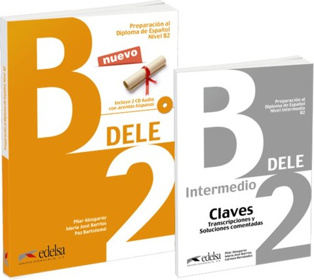 Pack DELE B2 (libro + claves)