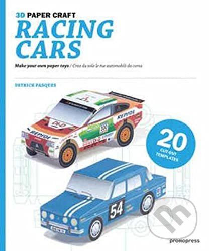3D Paper Craft: Racing Cars (Make Your Own Paper Toys) - kniha z kategorie Ruční práce