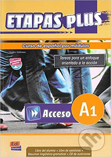 Etapas Plus Acceso A1 Libro del alumno/Ejercicios + CD Edinumen