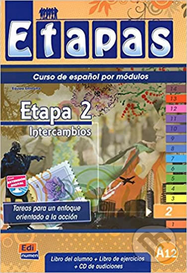 Etapas 2 Libro del alumno + Ejercicios + CD Edinumen