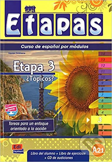 Etapas 3 Libro del alumno + Ejercicios + CD Edinumen