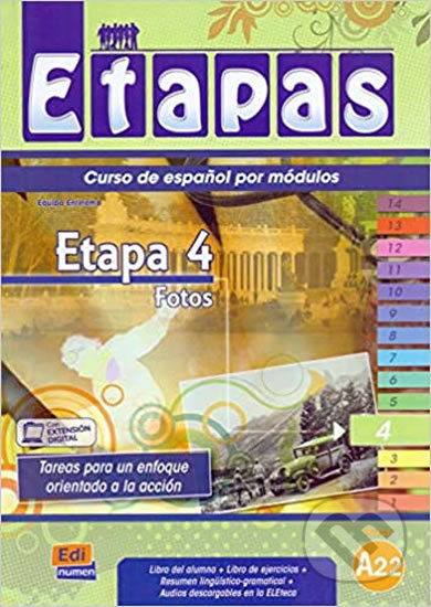Etapas 4 Libro del alumno + Ejercicios + CD Edinumen