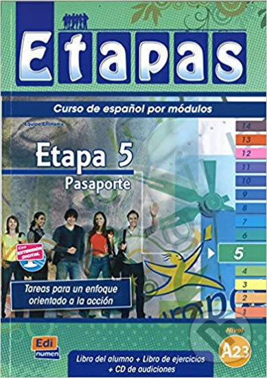 Etapas 5 Libro del alumno + Ejercicios + CD Edinumen