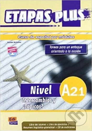 Etapas Plus A2.1 Libro del alumno/Ejercicios + CD Edinumen
