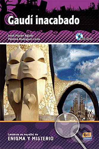 Lecturas en espanol de enigma y misterio Gaudi Inacabado + CD Edinumen