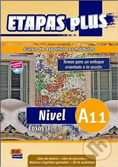 Etapas Plus A1.1 Libro del alumno/Ejercicios + CD Edinumen