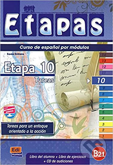 Etapas 10 Libro del alumno + Ejercicios + CD Edinumen