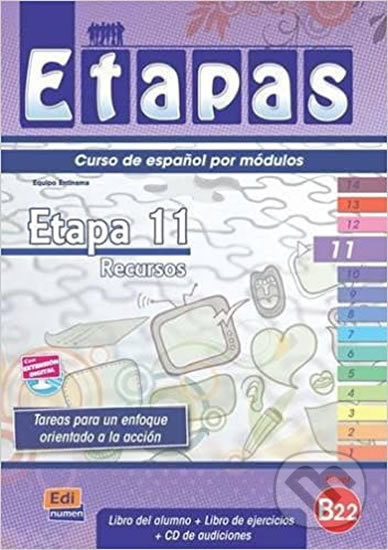 Etapas 11 Libro del alumno + Ejercicios + CD Edinumen