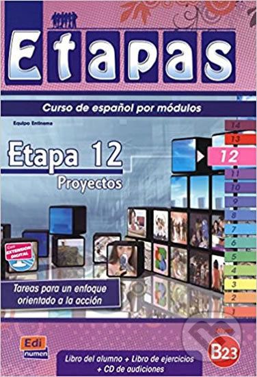 Etapas 12 Libro del alumno + Ejercicios + CD Edinumen