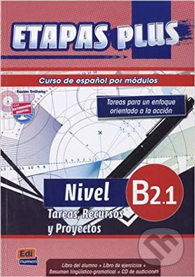 Etapas Plus B2.1 Libro del alumno/Ejercicios + CD Edinumen