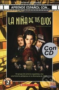 Aprende espanol con ... Nivel 2 (A2) La nina de tus ojos - Libro + CD Edinumen