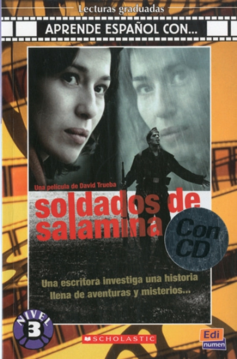 Aprende espanol con ... Nivel 3 (B1) Soldados de Salamina - Libro + CD Edinumen