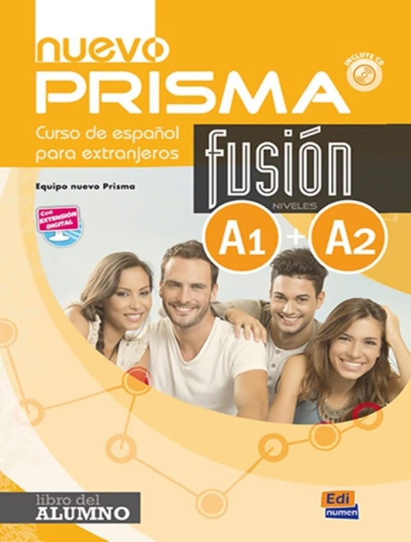 Nuevo Prisma Fusion A1 + A2 : Student Book - Enbook - kniha z kategorie Jazykové učebnice a slovníky