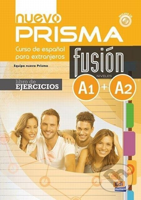 nuevo Prisma Fusión A1+A2 Ejercicios - kniha z kategorie Jazykové učebnice a slovníky