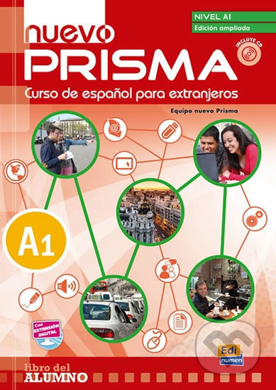 Nuevo Prisma A1 - Libro del alumno - Ed. ampliada (12 unidades) - kniha z kategorie Jazykové učebnice a slovníky