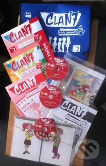 Clan 7 con a#161;Hola, amigos! Nivel 2 Cartera de recursos para el profesor Edinumen
