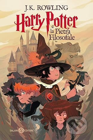 Harry Potter e la pietra filosofale - J.K. Rowling - kniha z kategorie Pro děti
