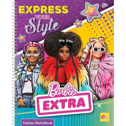 Szkicovník Barbie - Vyjádři svůj styl