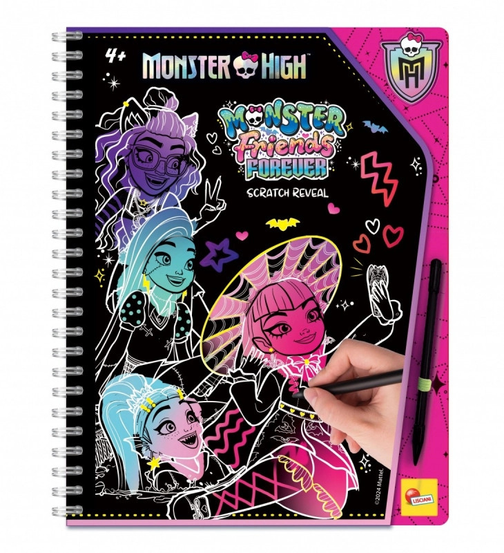 Scratch odhalit Sketchbook Scratch odhalit Monster High Forever Friends