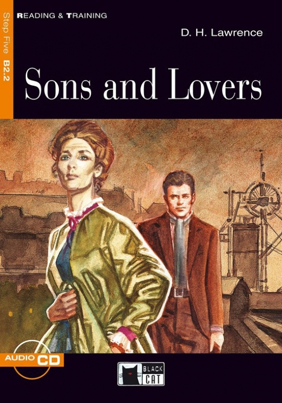 Black Cat SONS AND LOVERS + CD ( Reading a Training Level 5)  BLACK CAT - CIDEB