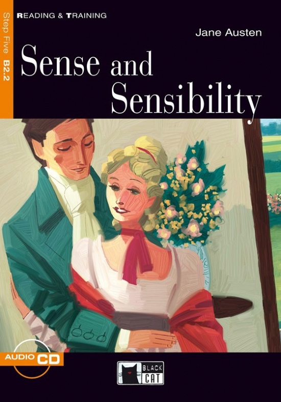 Black Cat SENSE AND SENSIBILITY + CD ( Reading a Training Level 5)  BLACK CAT - CIDEB