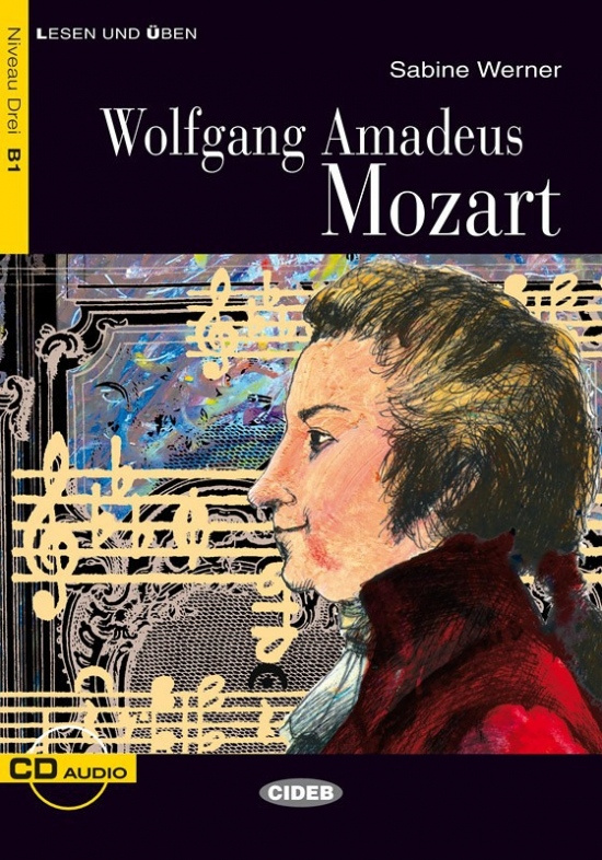BLACK CAT - Wolfgang Amadeus Mozart + CD (B1) BLACK CAT - CIDEB