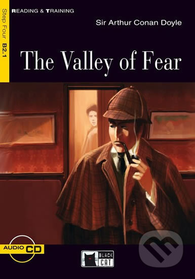 Black Cat VALLEY OF FEAR + CD ( Reading a Training Level 4) BLACK CAT - CIDEB