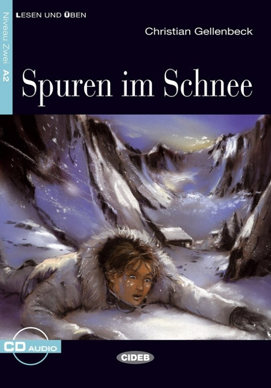 BLACK CAT - Spuren im Schnee + CD (A2) BLACK CAT - CIDEB